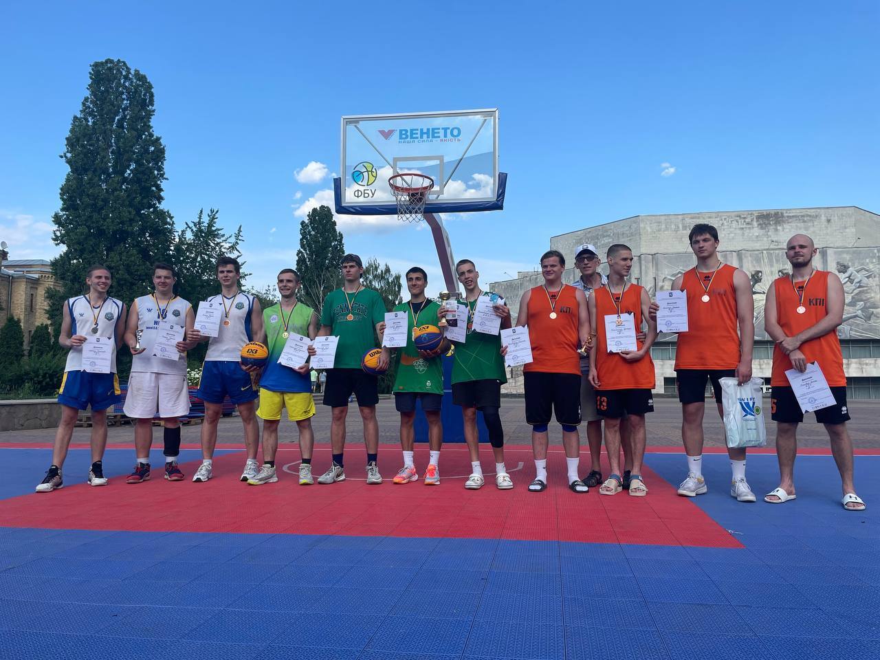 В Києві відбувся турнір з баскетболу 3х3 присвячений 125-річчю КПІ